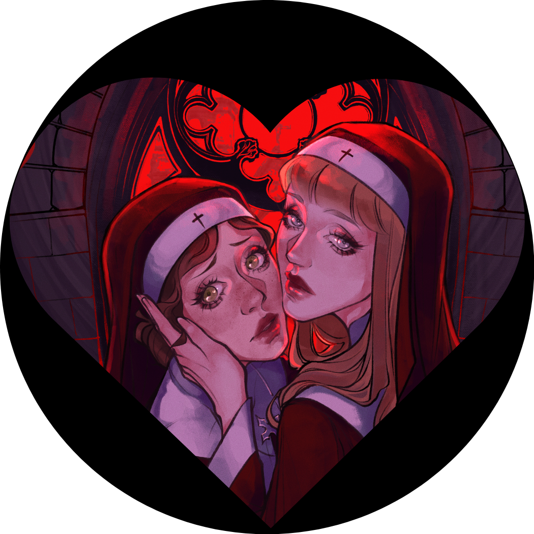 "Esther & Vanessa" Waterproof Sticker