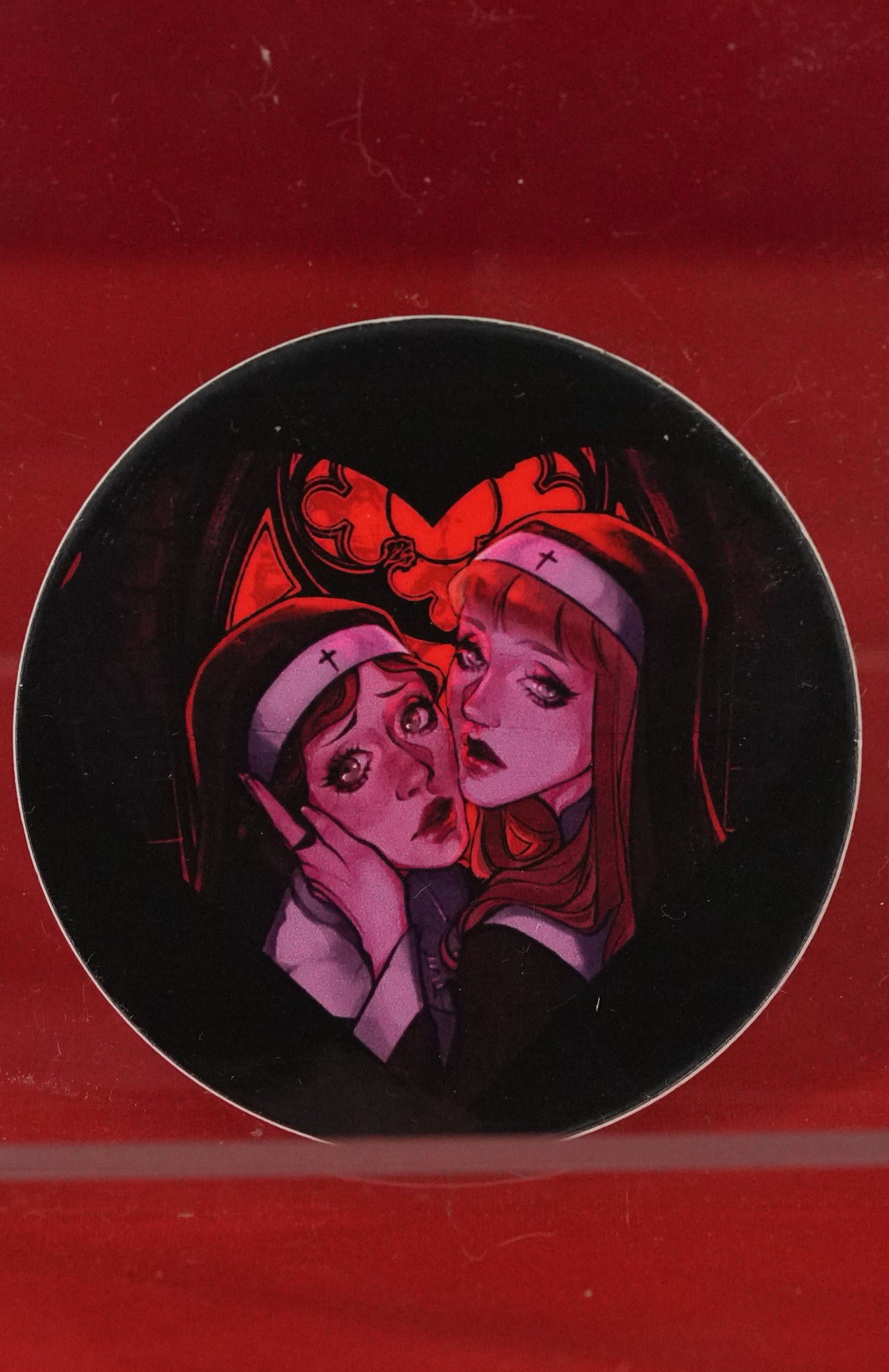 "Esther & Vanessa" Waterproof Sticker